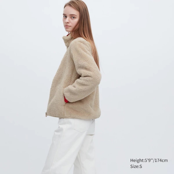 Fluffy Yarn Fleece Full-Zip Jacket - Picture 5 of 8